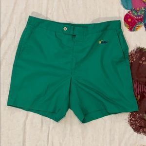 Vintage Green Men’s Golf Shorts